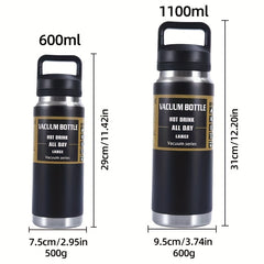 Stainless Steel Insulation Cup 600ml 1100ml Leakproof Water Bottle