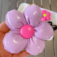 2pcs Random Petals Flower Hair Clip for Girls