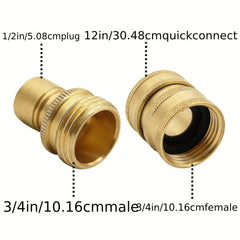 Pressure Washer Adapter Set M22 Swivel To 7 62 20 Quick Connect