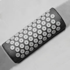 3pcs Dark Grey Yoga Mat Acupressure Pillow Bag