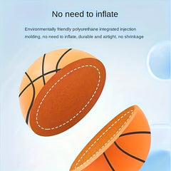 Orange Silent Basketball For Indoor Training Christmas Gift