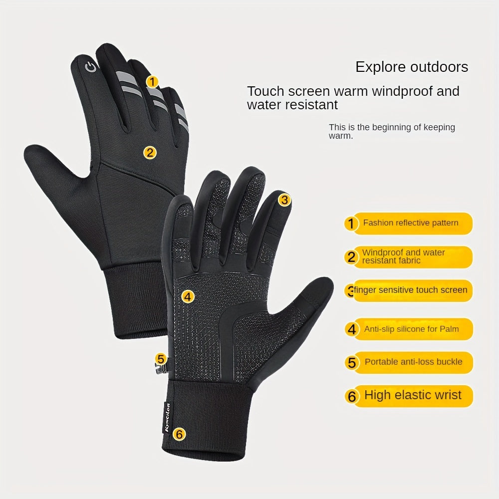 Winter Warm Gloves Coldproof Windproof Waterproof Touch Screen Gloves