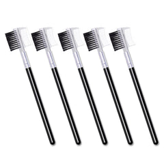 5pc Eyelash Comb & Eyebrow Brush Set for Extensions & Makeup
