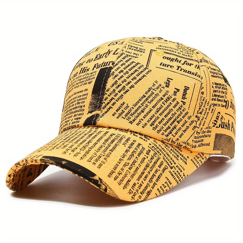 Alphabet Baseball Cap Outdoor Sun Visor Hat