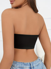Seamless Bandeau Bra & Thongs Set