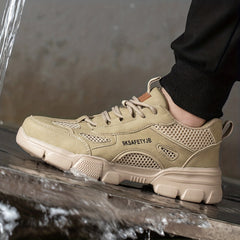 Puncture-Proof Safety Shoes for Work and Construction