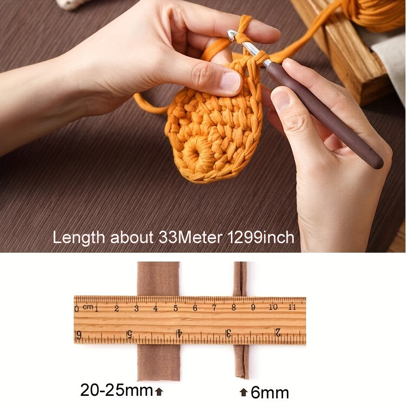 2pcs 200g Crochet Yarn, Polyester Woven Carp Thread, Bag Mat Weaving
