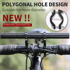 Bike Handlebar Extension Bracket Headlight Mounting Rod Bike Extension Rack