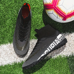 Men's TF Football Boots Lightweight Soccer Shoes