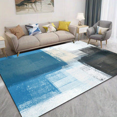 Ice Fire Print Area Rug Living Room Bedroom Dining Room