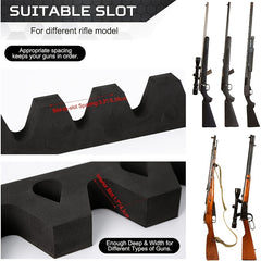 5-Slot Heavy Duty Foam Rack Kit with Magnetic Strip and Hook