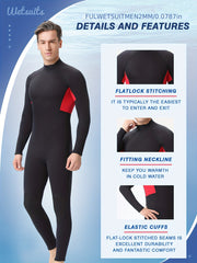 REALON Men's 2mm Neoprene Diving Wetsuit