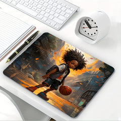 Smooth Textured Square Mouse Pad 25x25 - Non Slip Base