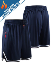 Men's Breathable Basketball Shorts Quick Drying Running Shorts