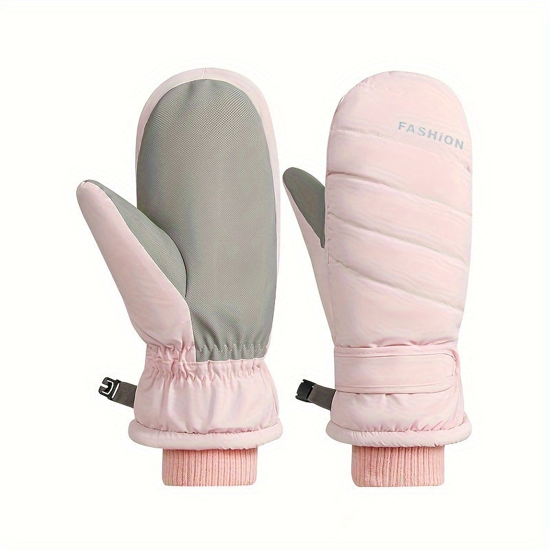Touch Screen Waterproof Skiing Gloves Winter Warm Snow Mittens
