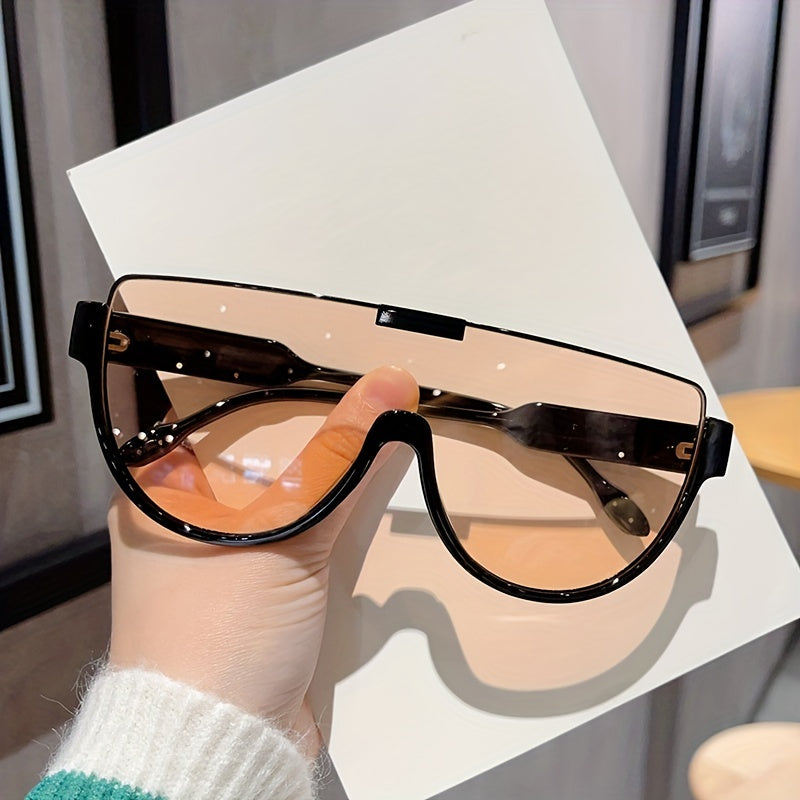 Y2K Polarized Sunglasses for Women Men UV400 Shield Sun Shades