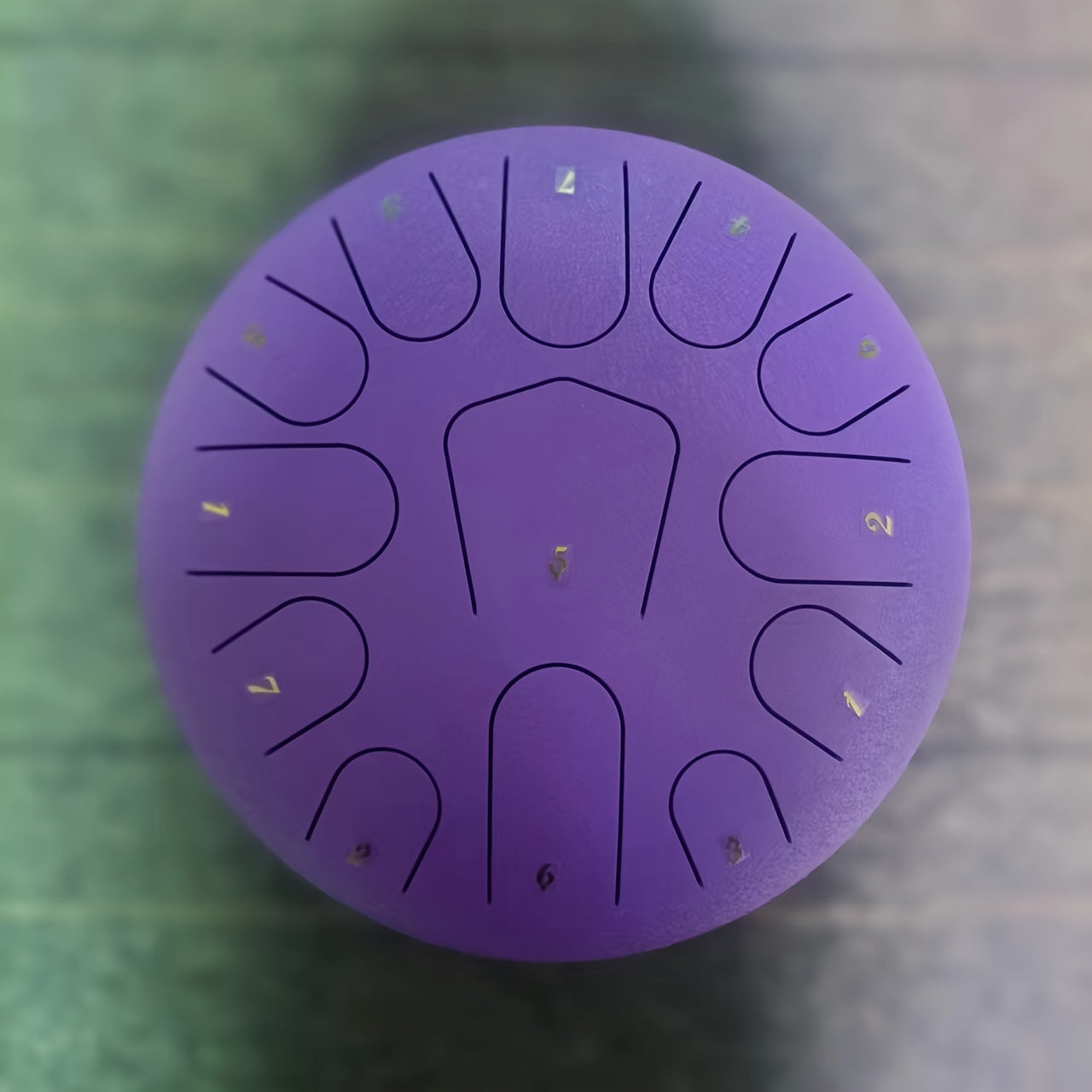 6 inch 13 Note Arch Steel Tongue Drum for Meditation & Yoga