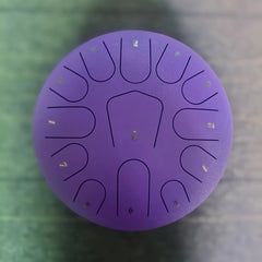 6 inch 13 Note Arch Steel Tongue Drum for Meditation & Yoga