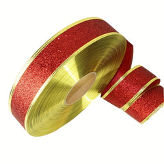 5cm1pc Christmas Ornament Ribbon Indoor Party Decoration Ribbon