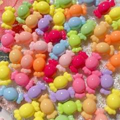 10pcs Random Mixed DIY Candy Earrings Hair Accessories Resin Charms