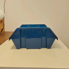 1pc Stackable Storage Box Room Decor Home Kitchen Bathroom Bedroom