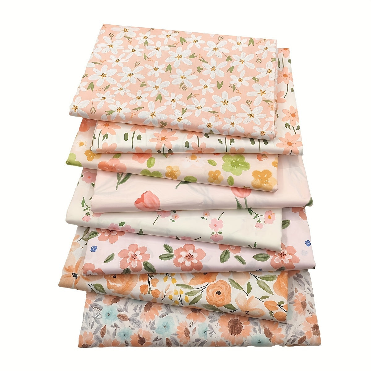 8pcs Printed Cotton Fabric 20x25cm Sewing Quilting Patchwork Material