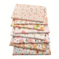8pcs Printed Cotton Fabric 20x25cm Sewing Quilting Patchwork Material
