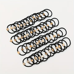 50pcs Girls Elastic Hair Ties Thick Hair Accessories Gift