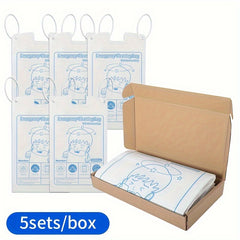10pcs Hanging Ear Vomiting Bag Disposable Travel Sanitary Bag