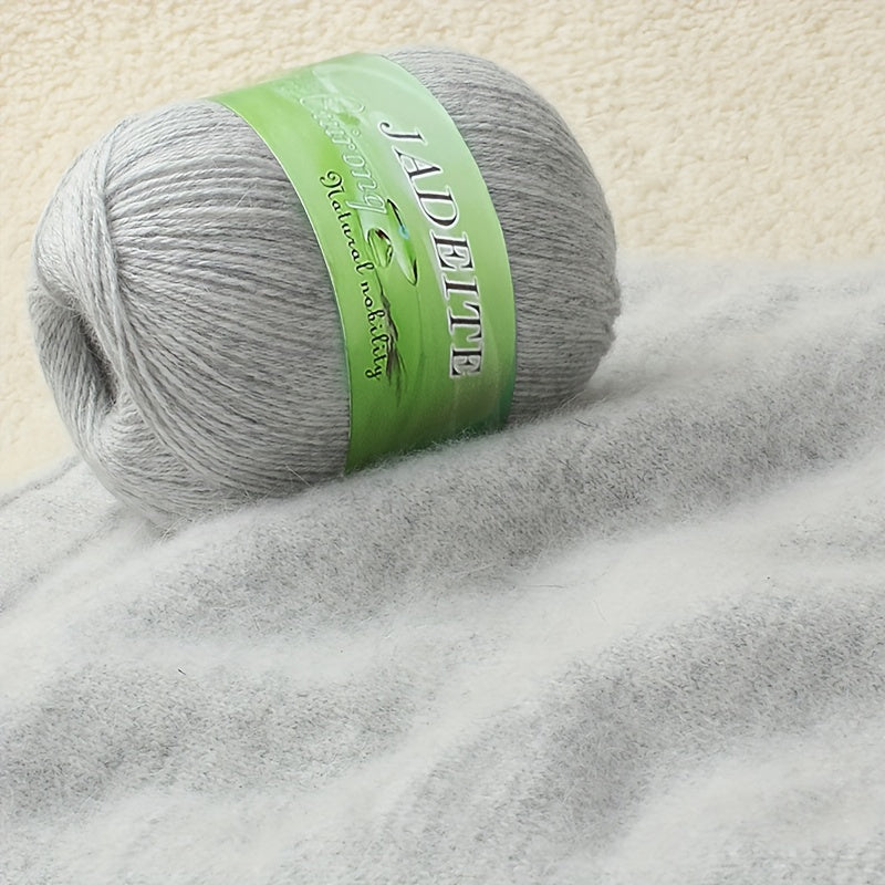8pcs Cashmere Emerald Sheep Mink Wool 50g Each Roll For Handwoven DIY Sweater