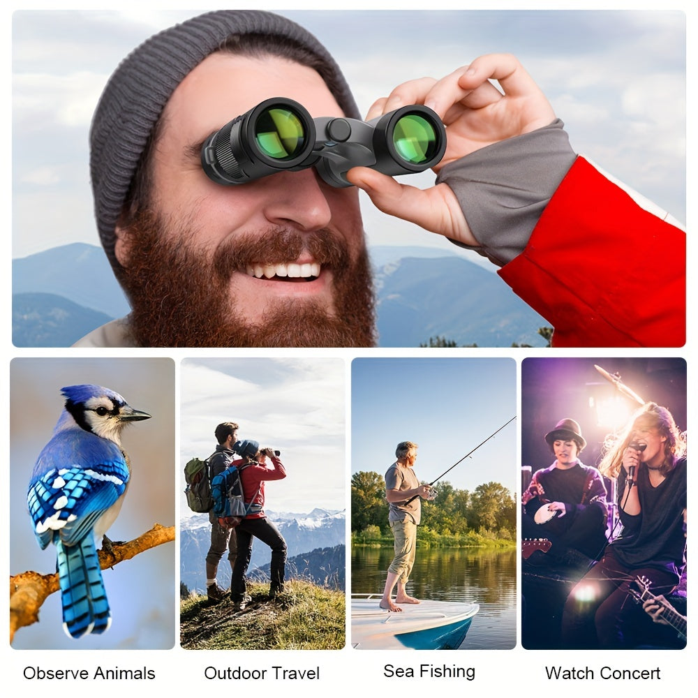 Portable Mini Binoculars for Bird Watching Travel Sightseeing Outdoor Sports