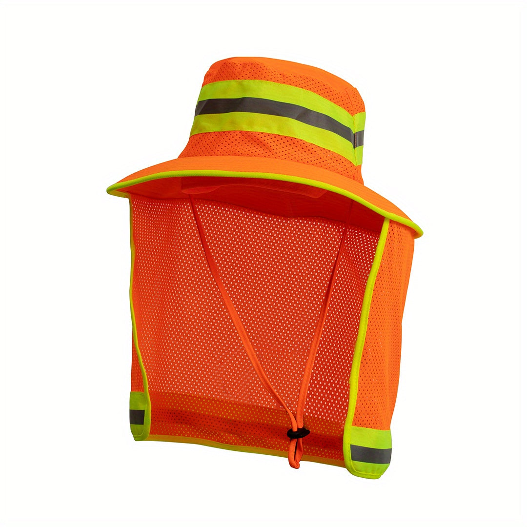 Sunshade Big Brim Sunscreen Reflective Fisherman Hat