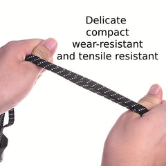 3-in-1 Bicycle Luggage Tie Rope Rack 26.77in Traction Strap Rope