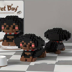Small Size Cat & Dog Pet Building Blocks Toy