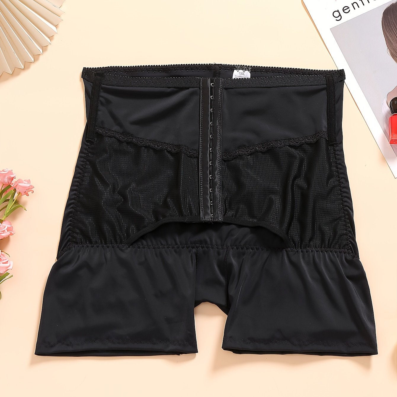Sporty Plus Size Tummy Control Shapewear Shorts