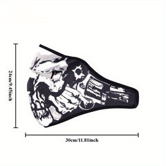 Skull Camo Full Face Mask for Men