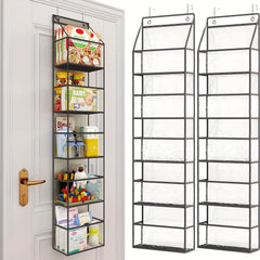 Over The Door Hanging Pantry Organizer 5 Shelf Storage
