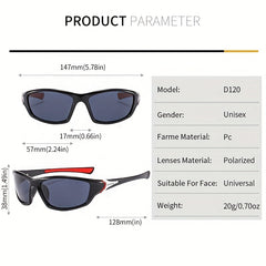 Men's Night Vision Polarized Sports Sunglasses UV Protection Glasses