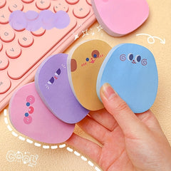 1pc Expression Sticky Note Colorful Student Sticky Note Back To School Supplies