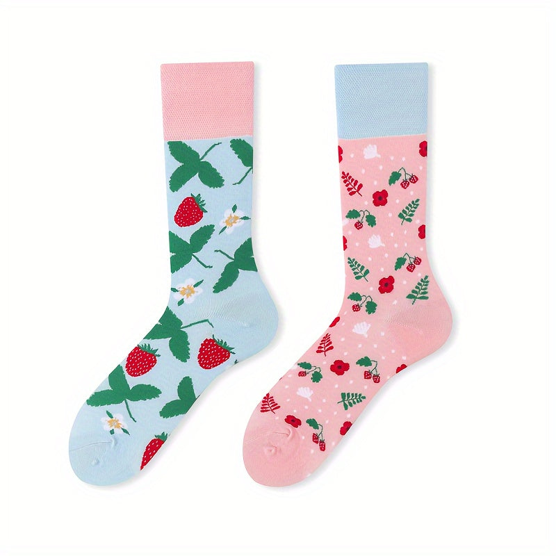 3D Printed Crazy Funny Crew Socks for Men Women