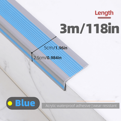 3M Non-slip Stair Stickers L Type Binding Anti-Collision PVC Material
