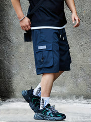 Men's Cargo Shorts Loose Fit Breathable Casual Pants