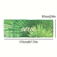 Non Slip Sweat Absorbent Yoga Mat Towel For Hot Yoga Pilates Workout