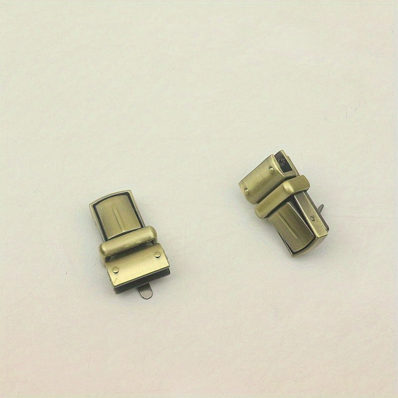 2PCS Metal Press Push Lock Bag Spring Lock Snap Clasps DIY Hardware