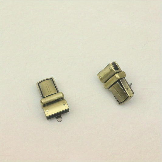 2PCS Metal Press Push Lock Bag Spring Lock Snap Clasps DIY Hardware