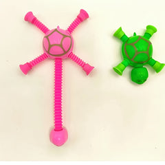 Telescopic Toys with Suction Cups Colorful DIY Relaxation Playthings