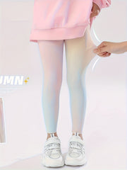 Girls Lightweight Slim Leggings Activewear Pants For Sports Yoga