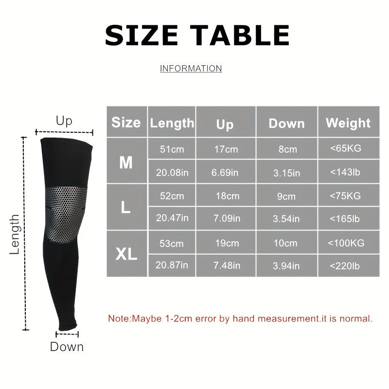 Breathable Elastic Basketball Knee Pad Brace Sleeve For Men and Women