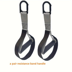 Resistance Band Handles Ankle Strap Cable Machine Attachment For Exercise Bands