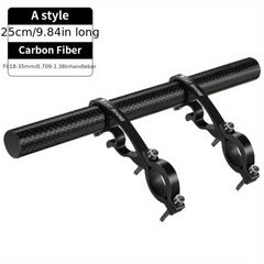 Bike Handlebar Extension Bracket Headlight Mounting Rod Bike Extension Rack
